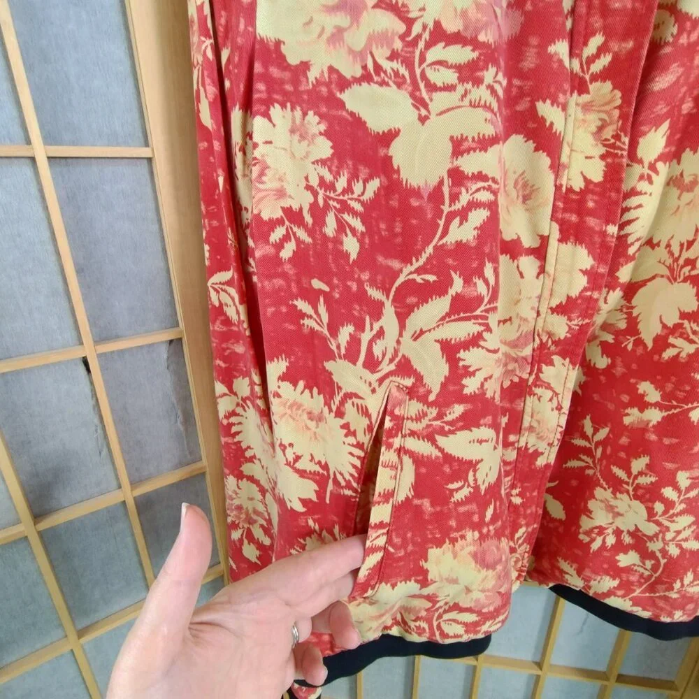 Denim & Supply Ralph Lauren Floral Bomber Jacket Size L - Picture 5 of 10